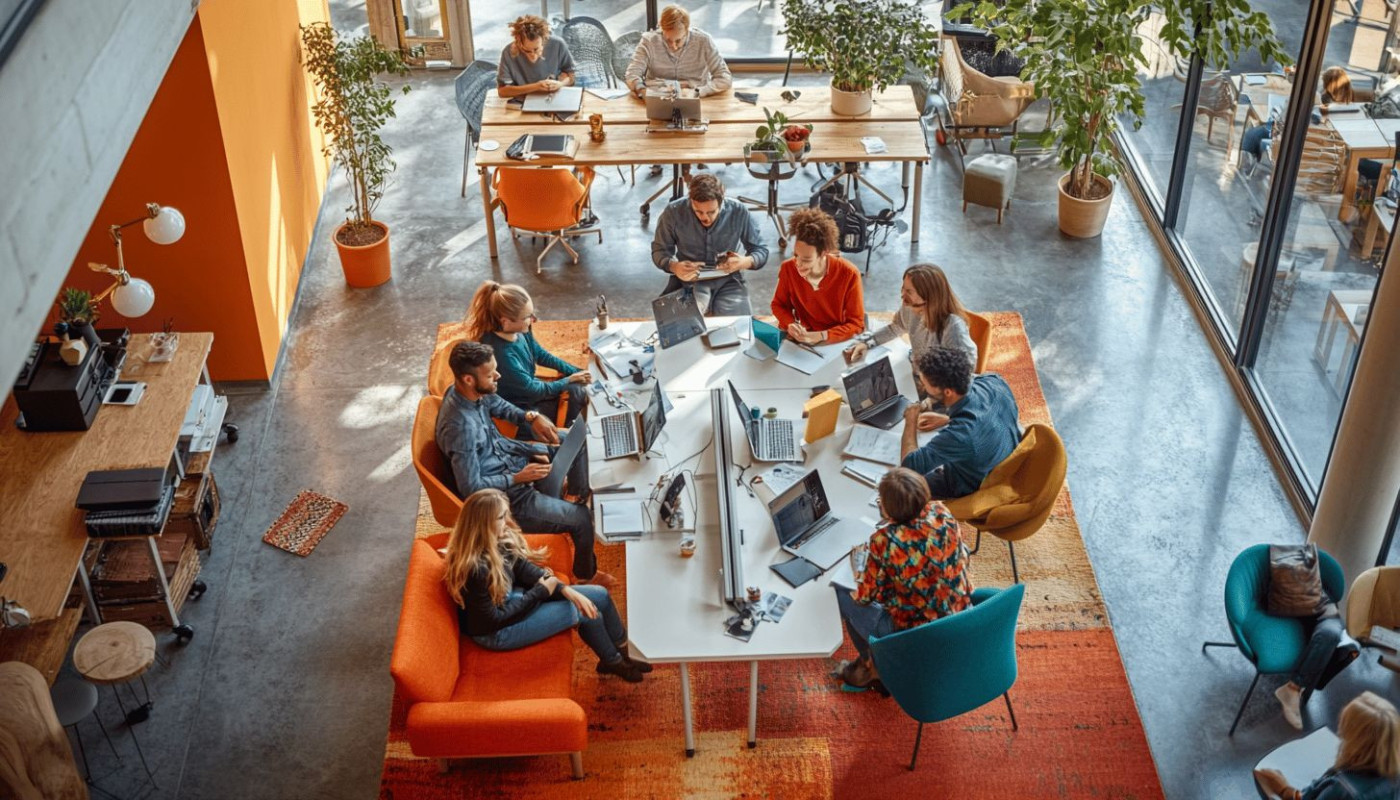 Adaptation des espaces de travail partagés aux différentes professions