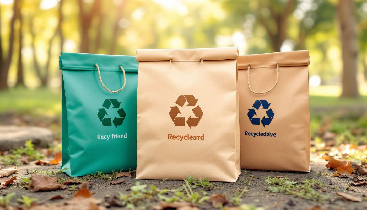 Les avantages des sacs en papier recyclé pour l'environnement